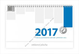 Kalendář stolní 2017 - Podnikatelský modrý