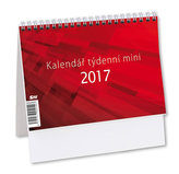 Mini týdenní - stolní kalendář 2017