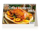 Kalendář stolní 2017 - Česká kuchyně