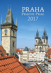 Kalendář nástěnný 2017 - Praha