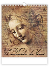 Kalendář nástěnný 2017 - Leonardo da Vinci/Exclusive