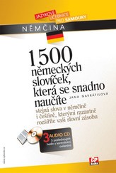 1500 německých slovíček, která se snadno naučíte + 3 CD