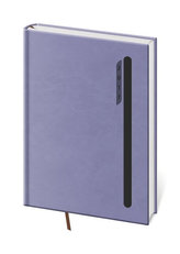 Diář 2017 - Violet/denní A5 fialová/černá