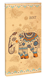 Diář A6 Elephant týdenní 2017