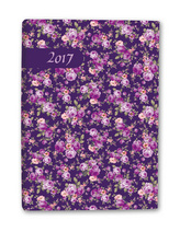 Diář B6 Romantic denní 2017