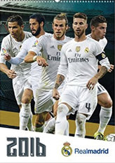 Kalendář 2017 - REAL MADRID