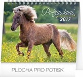 Poézia koní - stolní kalendář 2017