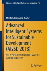 Advanced Intelligent Systems for Sustainable Development (AI2SD\'2018)