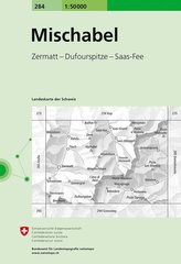 Swisstopo 1 : 50 000 Mischabel