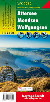 Freytag & Berndt Wander-, Rad- und Freizeitkarte Attersee, Mondsee, Wolfgangsee