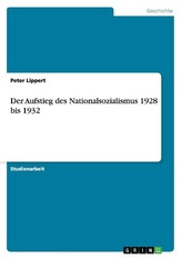 Der Aufstieg des Nationalsozialismus 1928 bis 1932