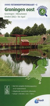 Groningen oost (Groningen / Winschoten / Emden (DU) / Ter Apel) 1:100 000
