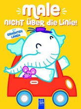 Male nicht über die Linie (gelb)