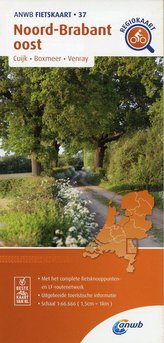 Noord-Brabant oost. Cuijk / Boxmeer / Venray. 1 : 66 000