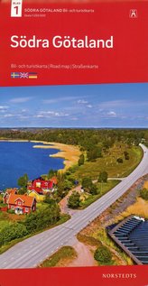 Södra Götaland Bil & Turistkarta Nr 1 1:250 000