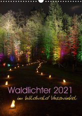 Waldlichter im Wildwald Vosswinkel 2021 (Wandkalender 2021 DIN A3 hoch)