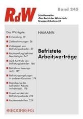 Befristete Arbeitsverträge