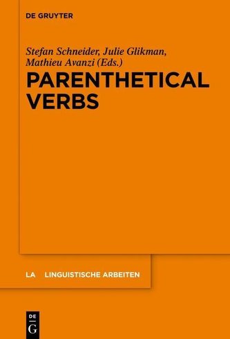 Parenthetical Verbs Parenthetical Verbs