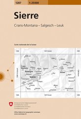 Swisstopo 1 : 25 000 Sierre