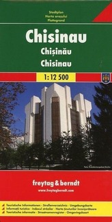 Chisinau 1 : 12 500 Stadtplan