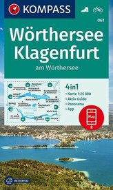 KV WK 061 Wörthersee, Klagenfurt 25T 1:25 000