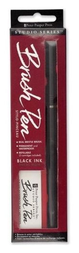 Pisak pędzelkowy Brush Pen czarny