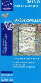 Farebersviller 1 : 25 000