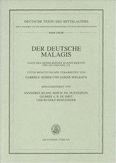 Der deutsche Malagis nach den Heidelberger Handschriften Cpg 340 und 315