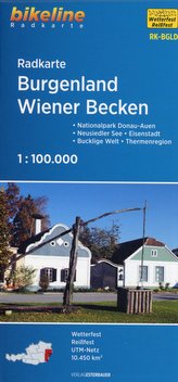 Burgenland - Wiener Becken 1: 100 000