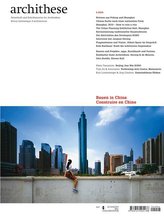 Archithese 2004/06 Bauen in China