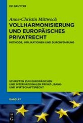 Vollharmonisierung und Europäisches Privatrecht