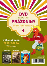 DVD nejen na Prázdniny 4. - Dětské filmy a pohádky - 3 DVD