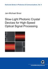 Slow-light photonic crystal devices for high-speed optical signal processing
