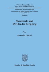Steuerrecht und Dividenden-Stripping