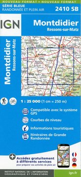 Montdidier.Ressons-sur-Matz 1:25 000