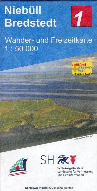 Niebüll - Bredstedt  Wander- und Freizeitkarte 1:50 000 Niebüll - Bredstedt  Wander- und Freizeitkarte 1:50 000