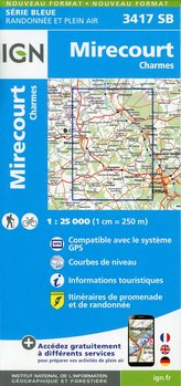 Mirecourt.Charmes 1:25 000