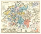Historische Karte: DEUTSCHLAND von Rudolph von Habsburg bis Maximilian I. 1273-1492 (Plano)