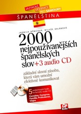 2000 nejpoužívanějších španělských slov + 3CD