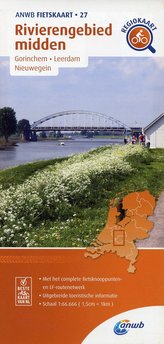 Rivierengebied midden. Gorinchem / Leerdam / Nieuwegein 1 : 66 000