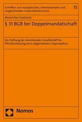 § 31 BGB bei Doppelmandatschaft
