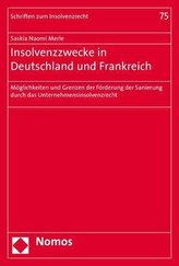 Insolvenzzwecke in Deutschland und Frankreich