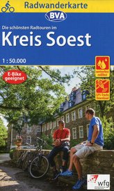 Radwanderkarte BVA Die schönsten Radtouren im Kreis Soest 1:50.000, reiß- und wetterfest, GPS-Tracks Download