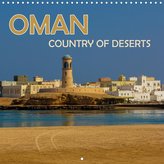 Oman, country of deserts (Wall Calendar 2021 300 × 300 mm Square)