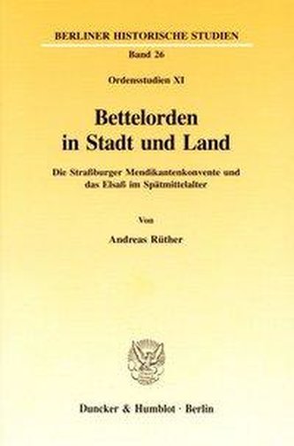 Bettelorden in Stadt und Land Bettelorden in Stadt und Land