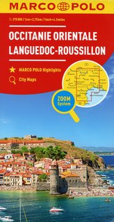 MARCO POLO Karte Frankreich Languedoc-Roussillon 1:275 000