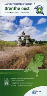 Drenthe oost (Assen/Emmen/Coevorden) 1:100 000