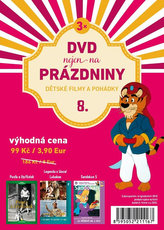 DVD nejen na Prázdniny 8. - Dětské filmy a pohádky - 3 DVD