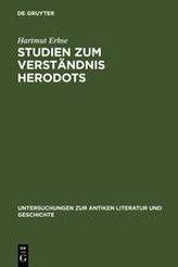 Studien zum Verständnis Herodots