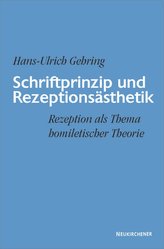 Schriftprinzip und Rezeptionsästhetik